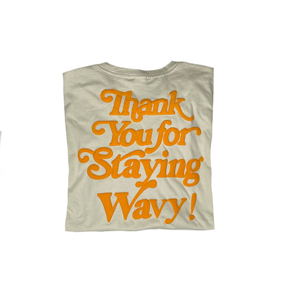 Beige & Orange Tee