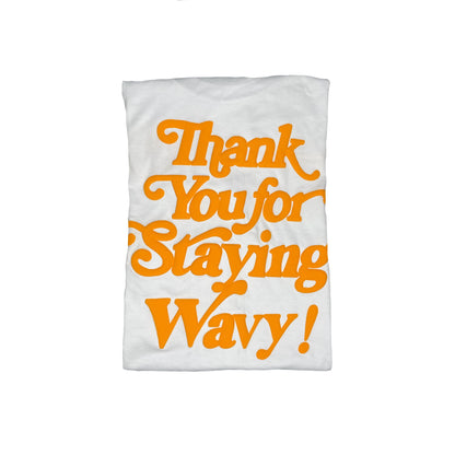 White & Orange Tee